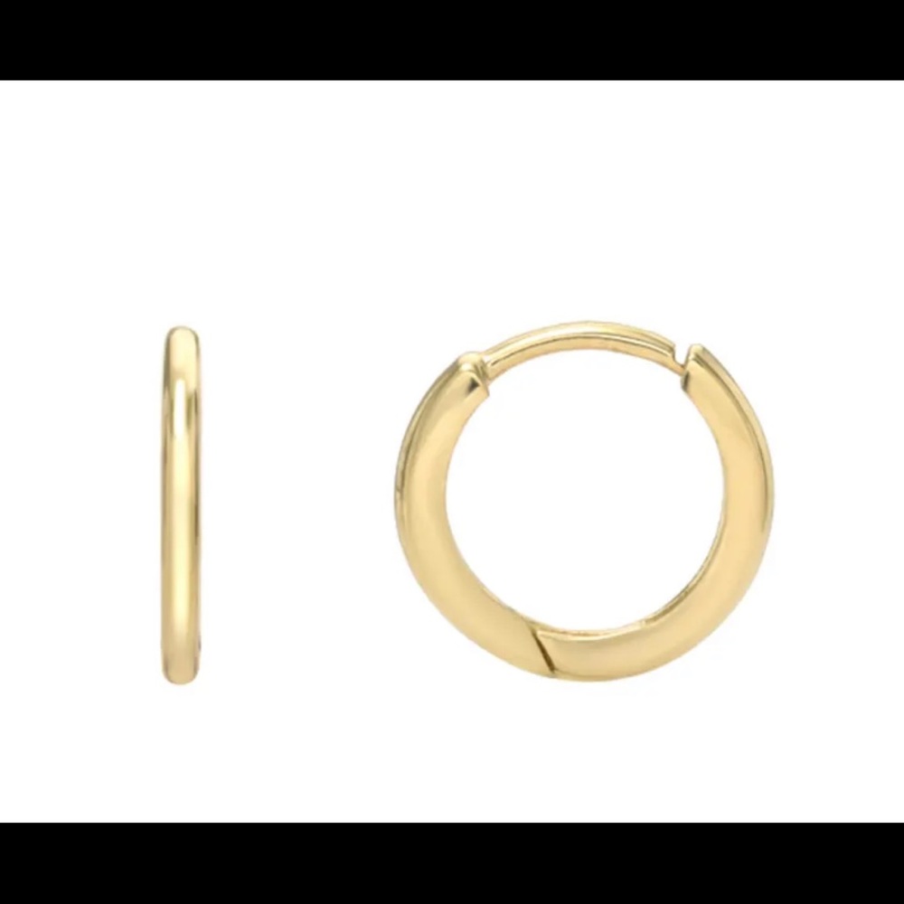 Zoe Lev Jewelry 14K Gold Mini Huggie Earrings